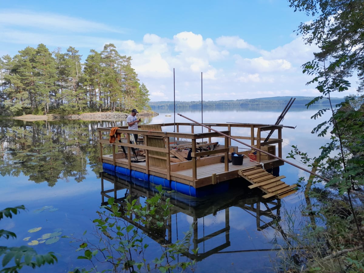 Bärgning av gruvvagn Kutviken