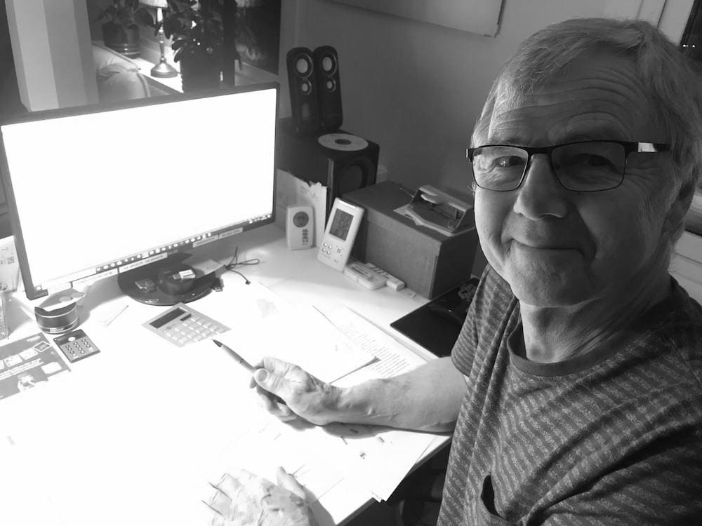 Porträt des Schöpfers von Persbergsbygdens Historia