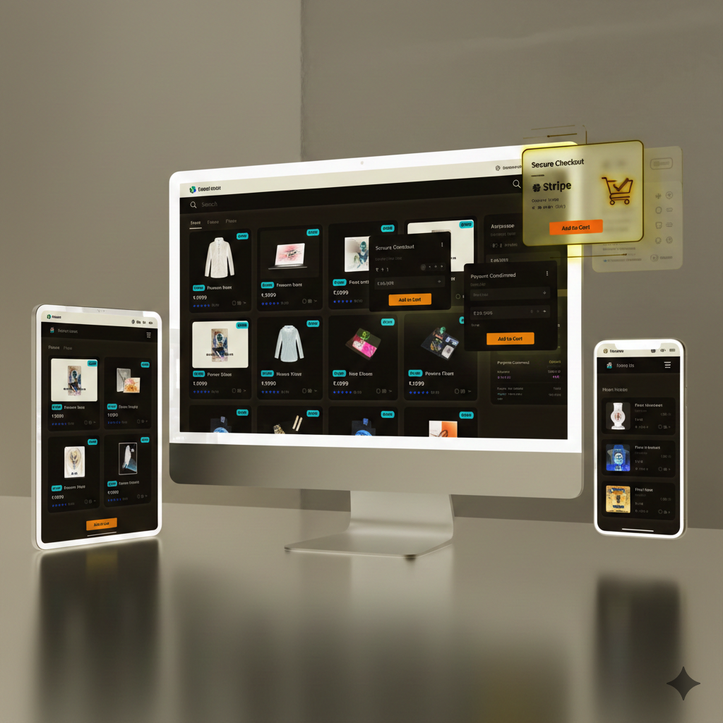 Screenshot of an e-commerce platform