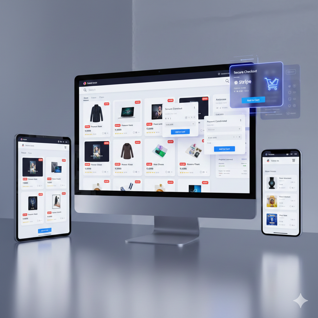 Screenshot of an e-commerce platform