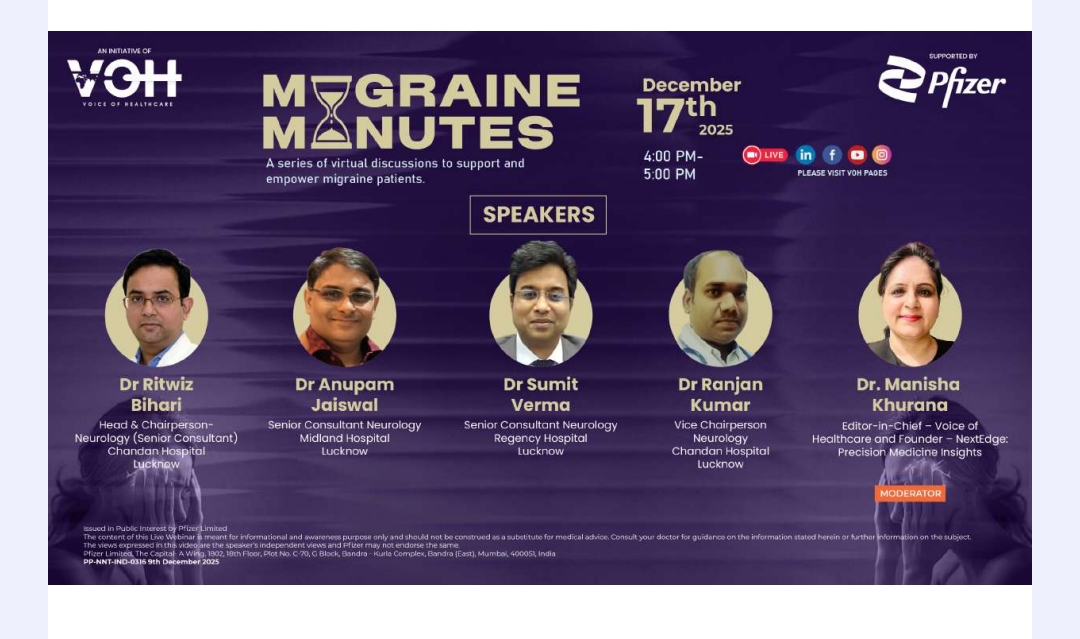 Migraine Minutes Event Speaker