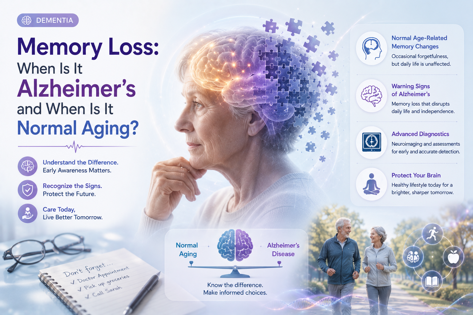 Memory Loss: When Is It Alzheimer's and When Is It Normal Aging?