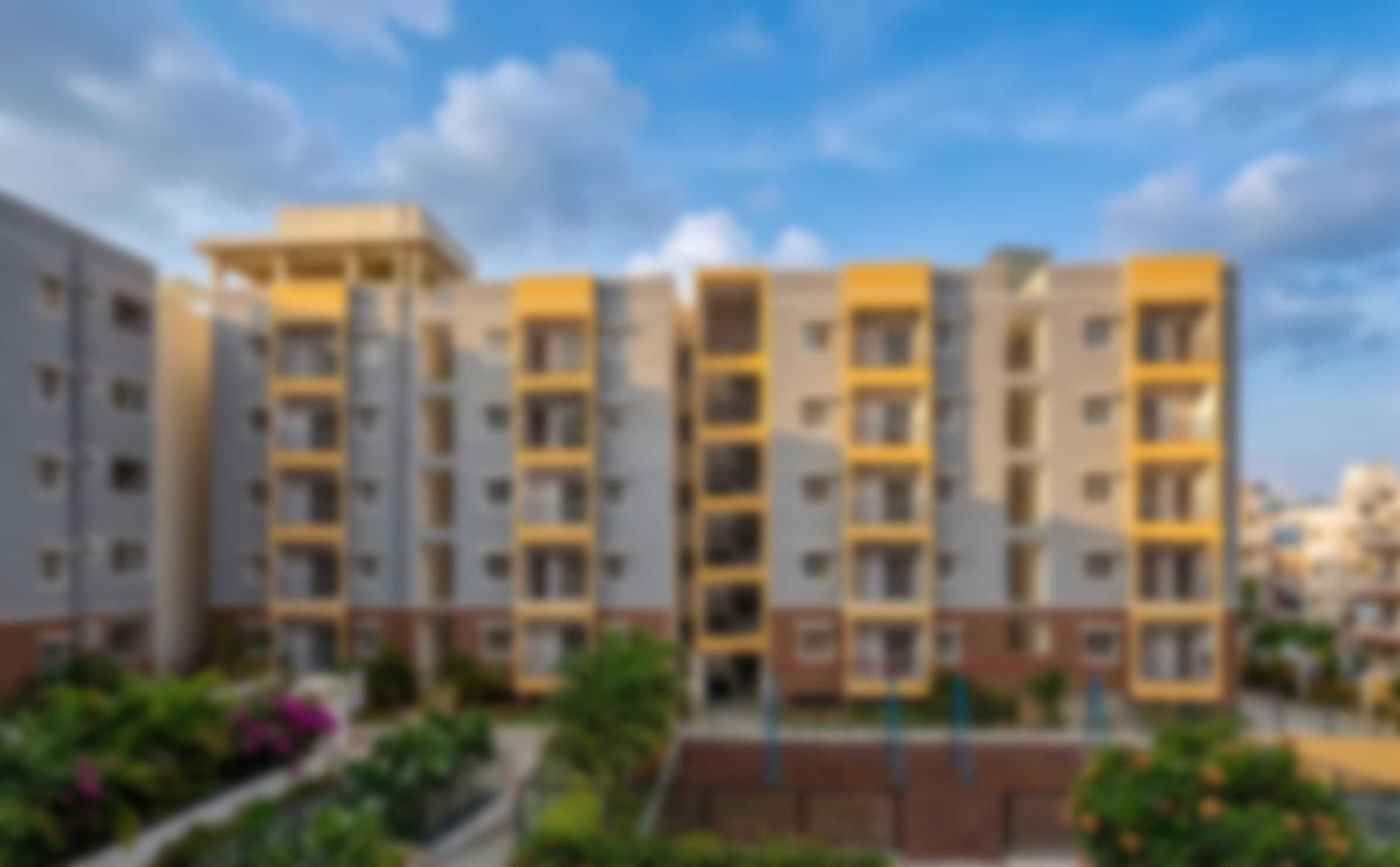 Parimala Trinity Apartment - 2 BHK - 1163 sqft
