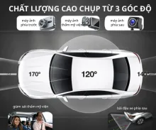 Camera hành trình F5 3 Mắt 4K Ultrakkkk 2