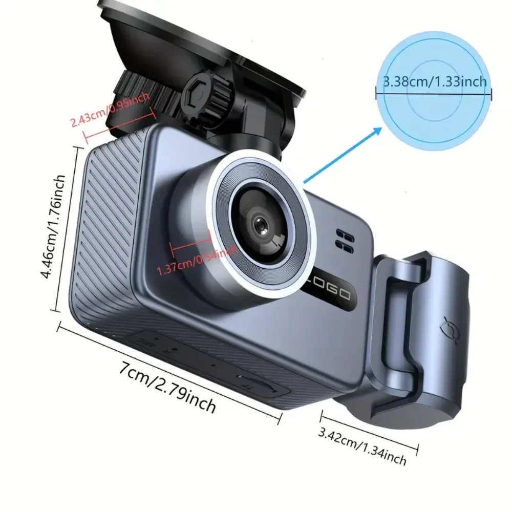 Camera Hành Trình Ô Tô 3 Mắt M3 4K/ 2K Ultra HD