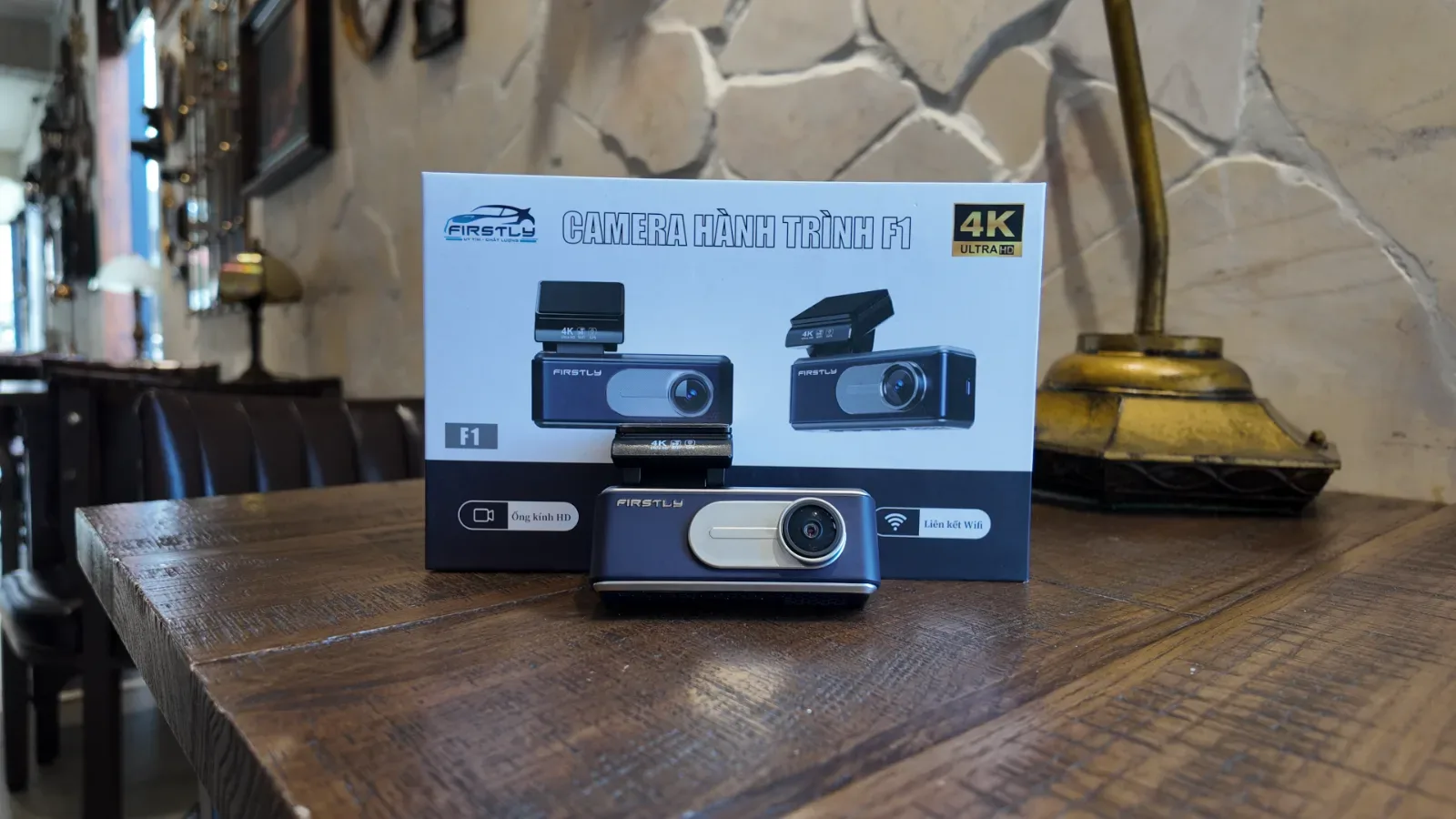 Camera hành trình F1 2 Mắt 4K Ultra HD 2