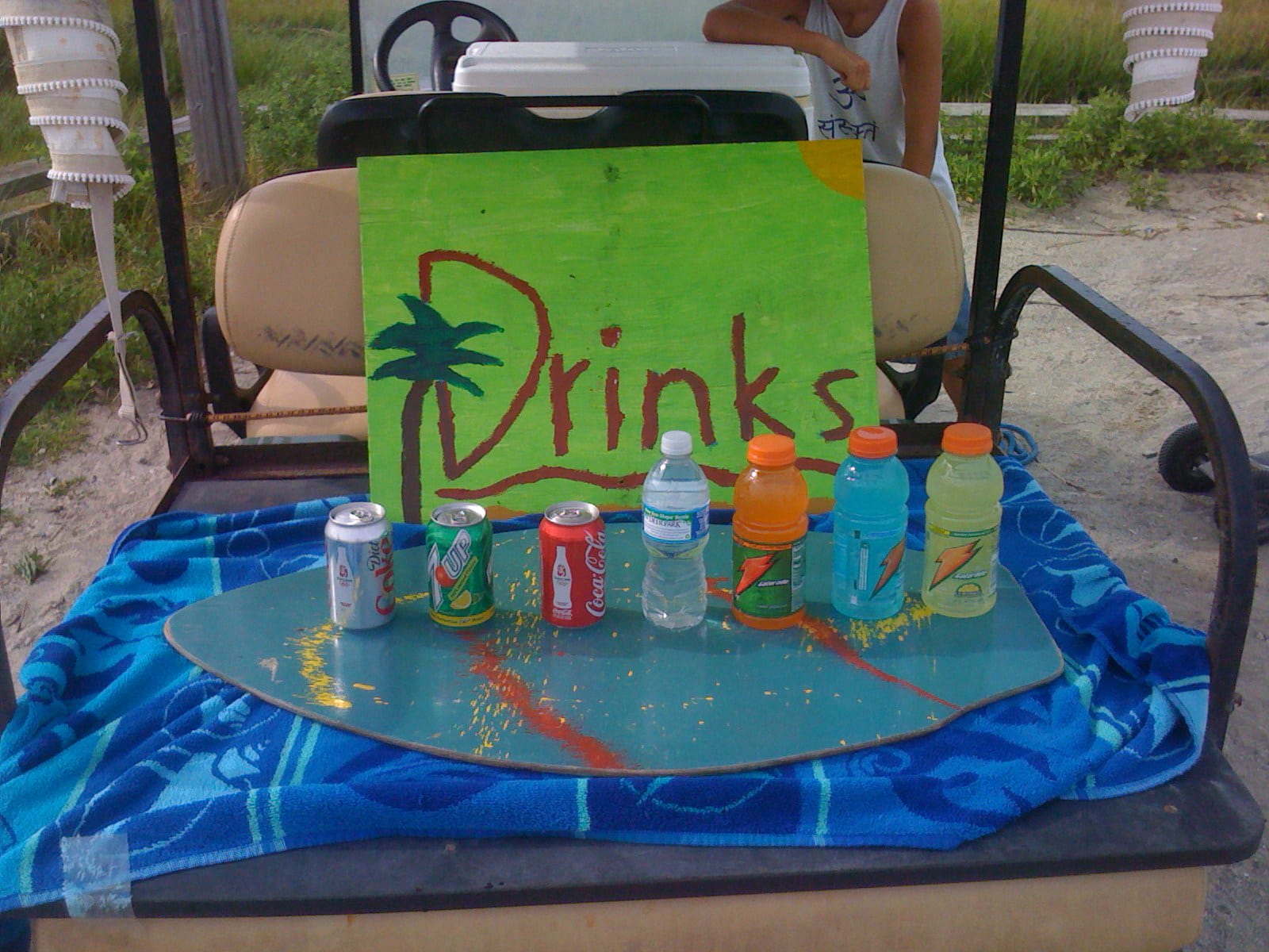 The mobile lemonade stand Dewees Island, Charleston, SC
