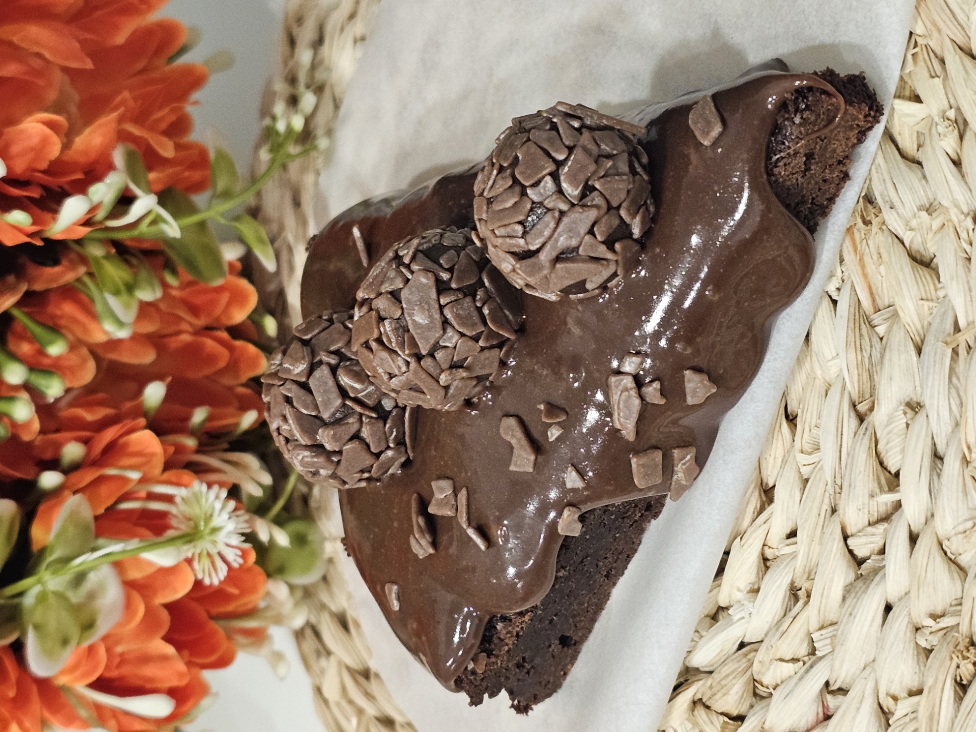 Fatia Brownie Brigadeiro