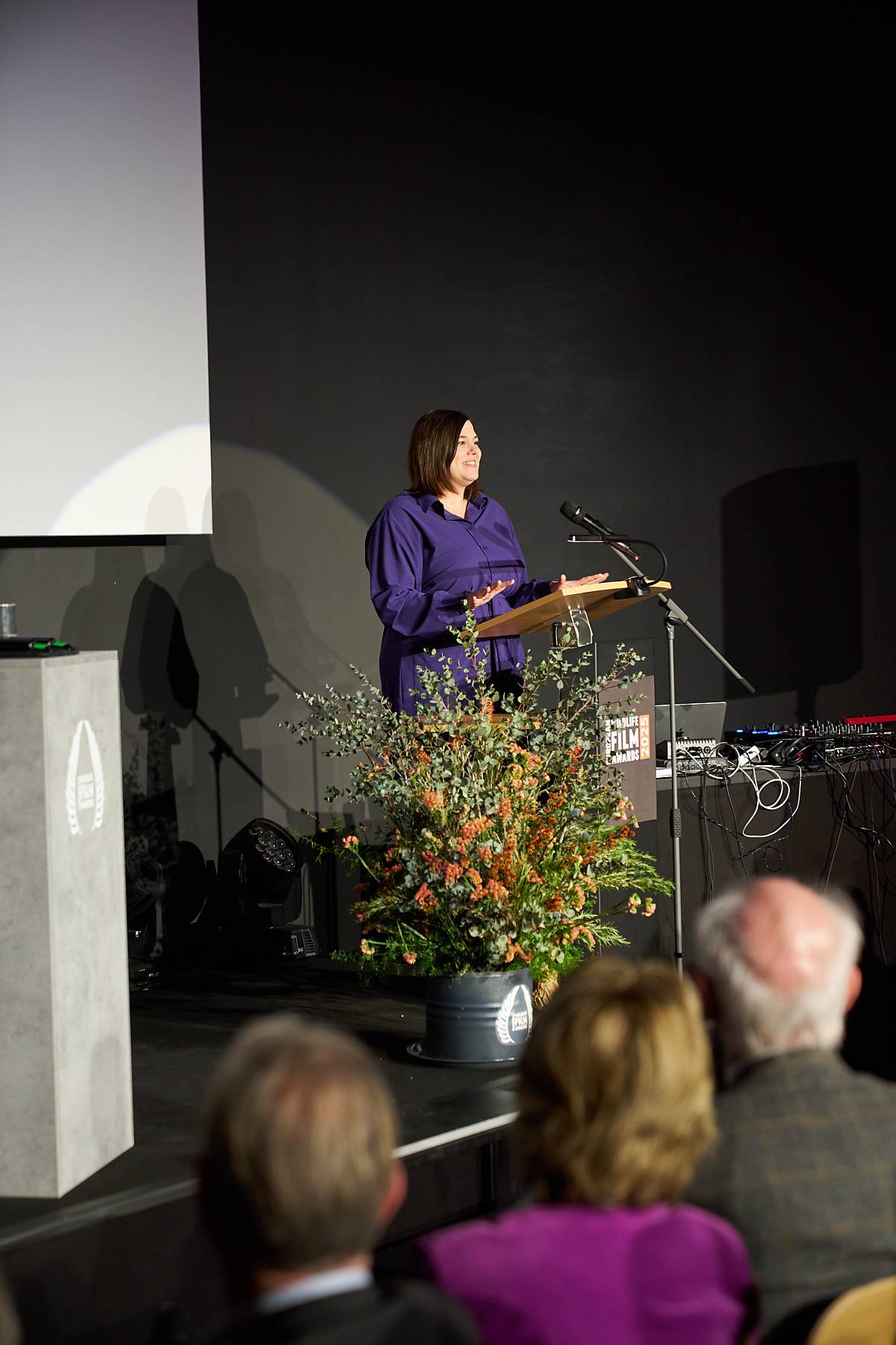 Gruß der Zweiten Bürgermeisterin Hamburgs, Katharina Fegebank, auf den EFWA