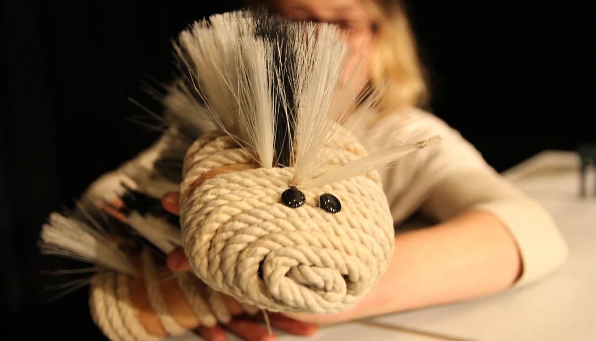 Tierpuppe aus dem Figurentheater Foto: Ilona Jentschke
