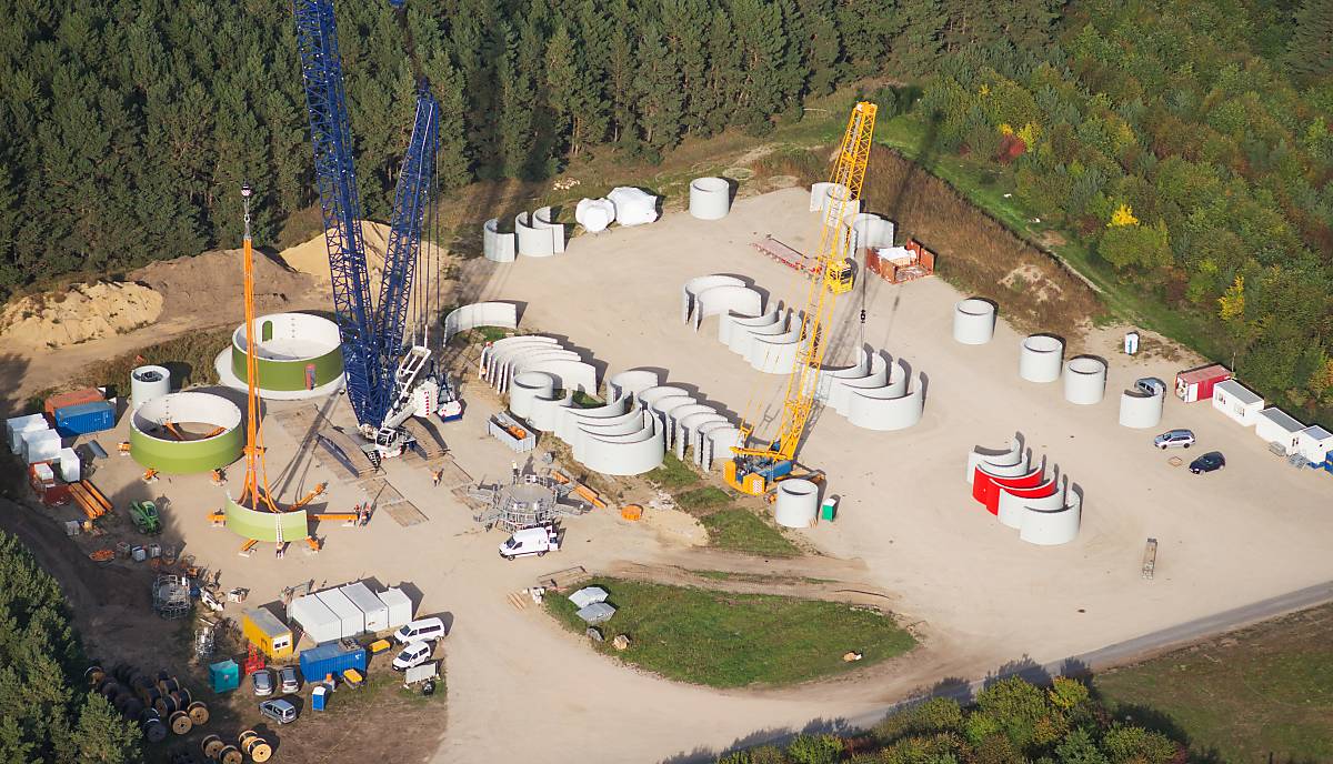 Kein Bau von Windkraftanlagen im Wald
