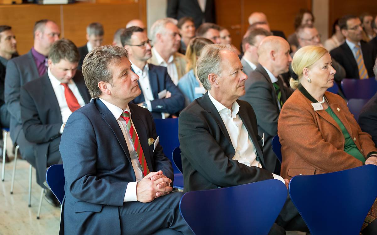 Alice Rethwisch, Dr. Christian Scharff, Päsidium Deutsche Wildtier Stiftung, Hilmar Freiherr von Münchhausen, Geschäftsführer Deutsche Wildtier Stiftung.