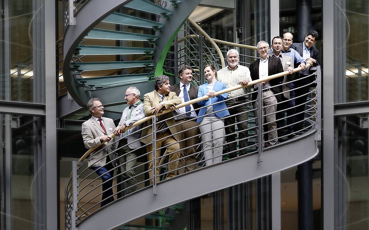 Die Referenten des 10. Rotwildsymposiums