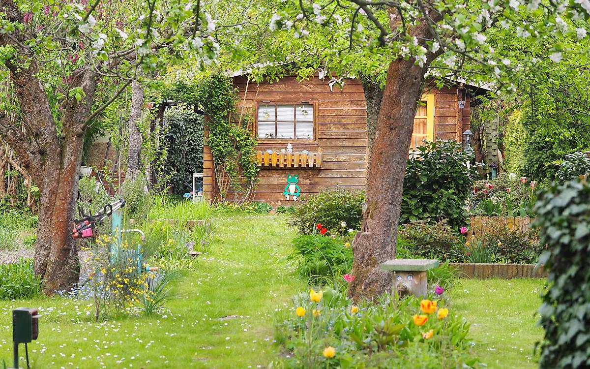 Lebensraum Garten: wild und schön