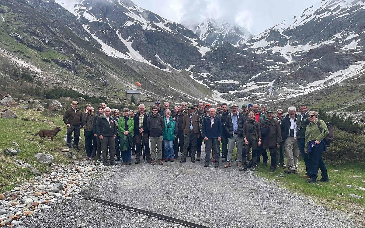 Eine Exkursion in die Tiroler Landesjagd bildete den Schlusspunkt des 11. Rotwildsymposiums.