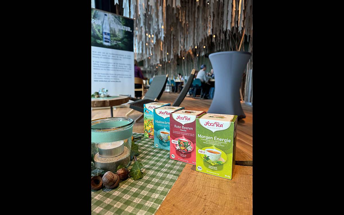 Ein großes Dankeschön an VILSA und YOGI TEA, die Getränke für den Naturerlebnistag gesponsert haben!