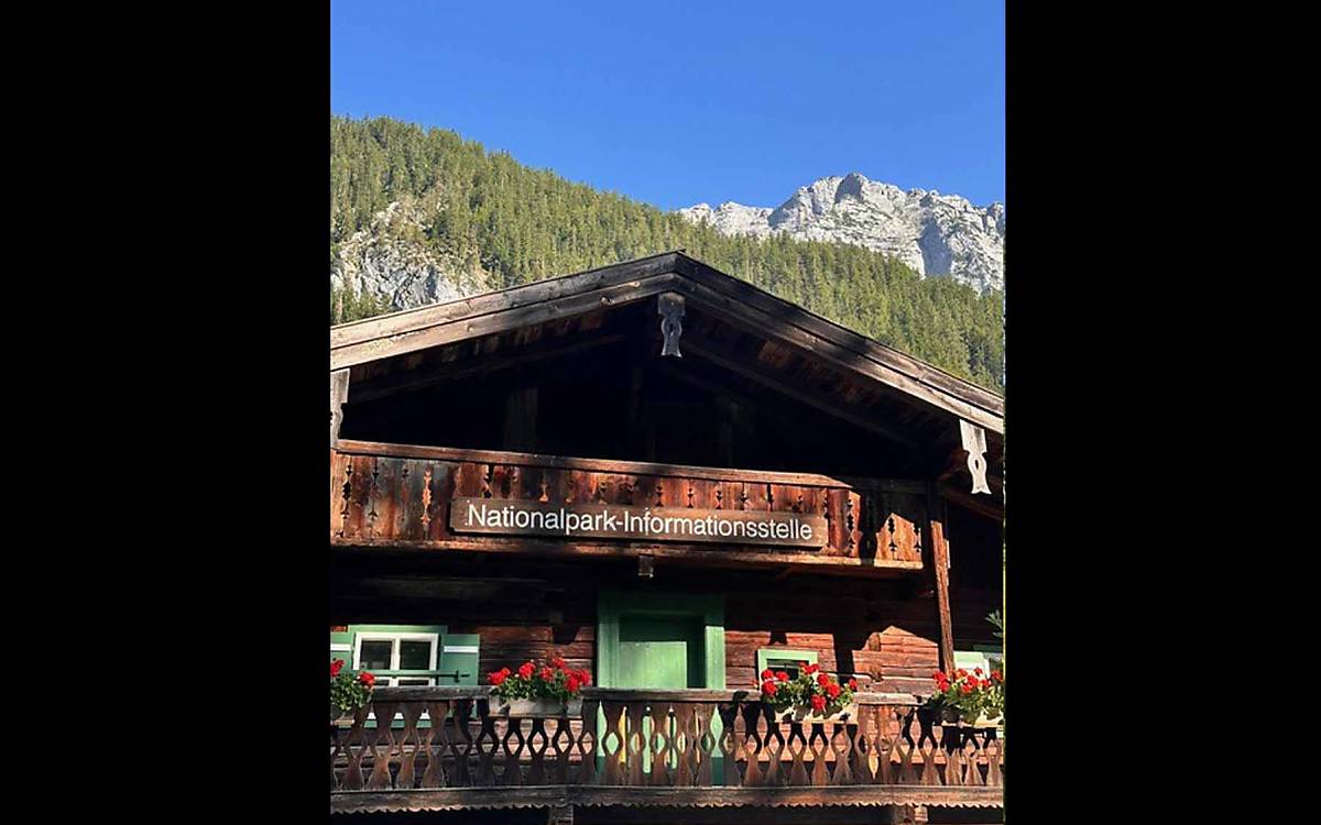 Die Infostelle Nationalpark Berchtesgarden
