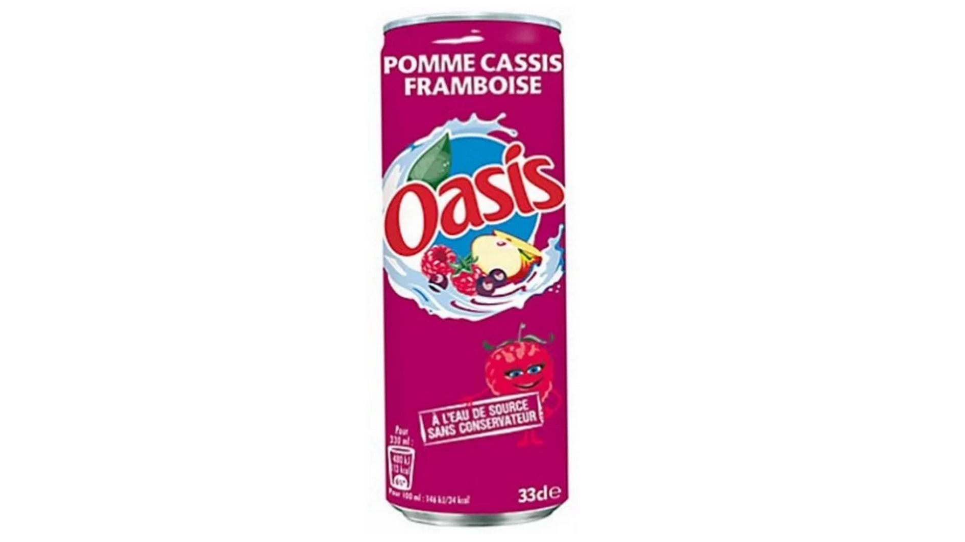 Oasis Cassis 33cl