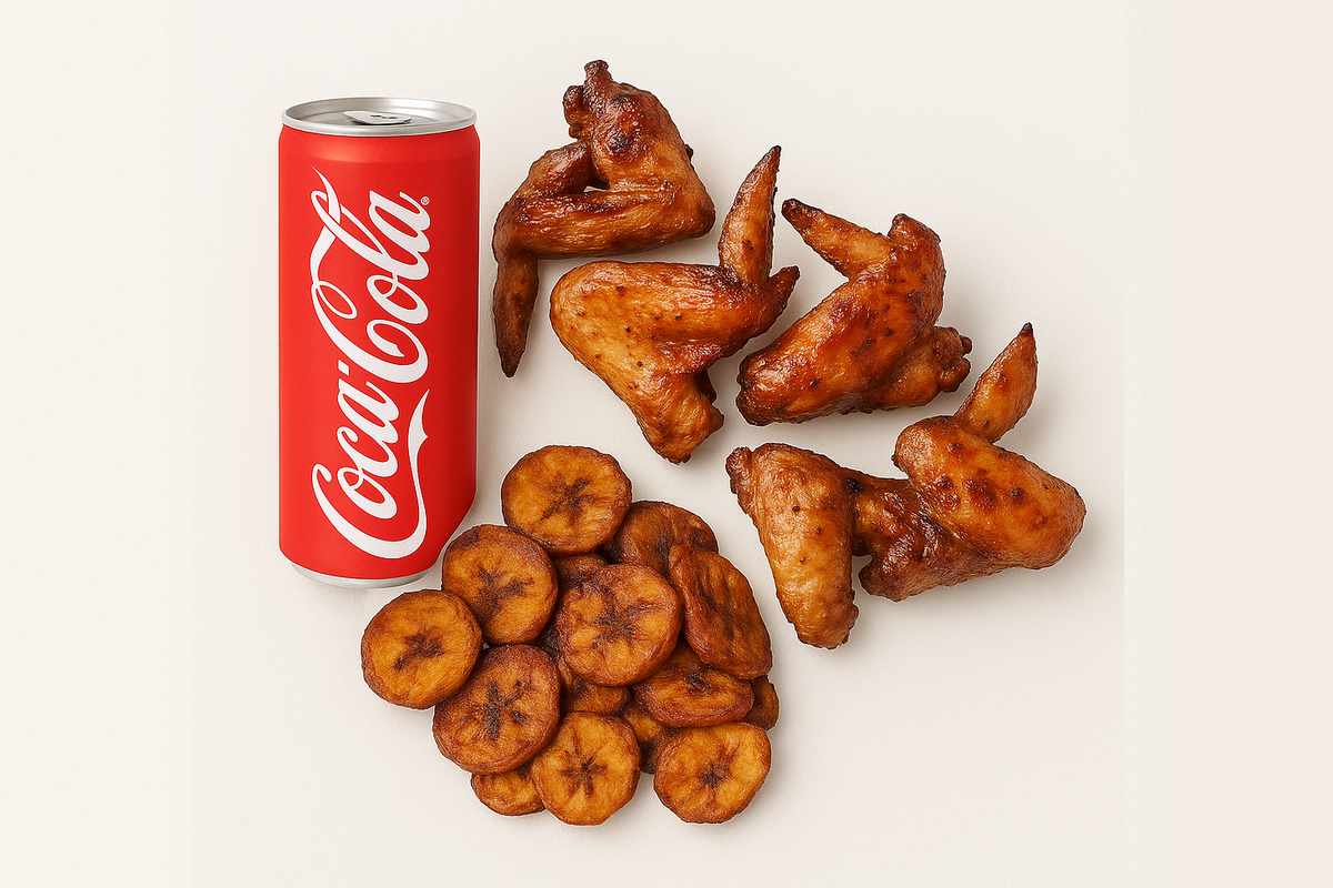 Menu 4 x Ailes de poulet