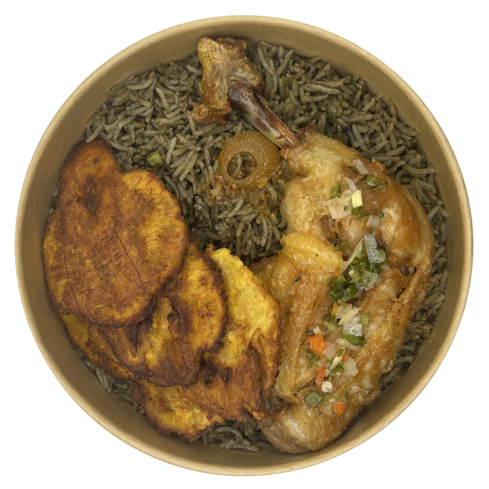 Riz Djondjon Poulet pikliz