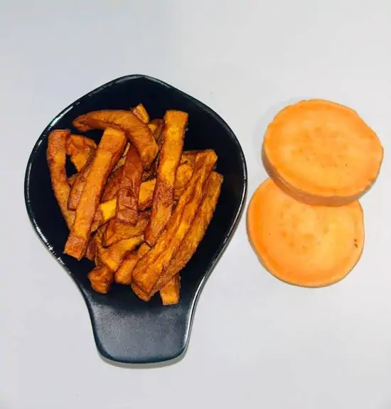 Frites de patates douces