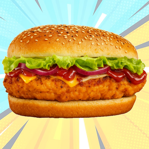 Long Chicken Burger 