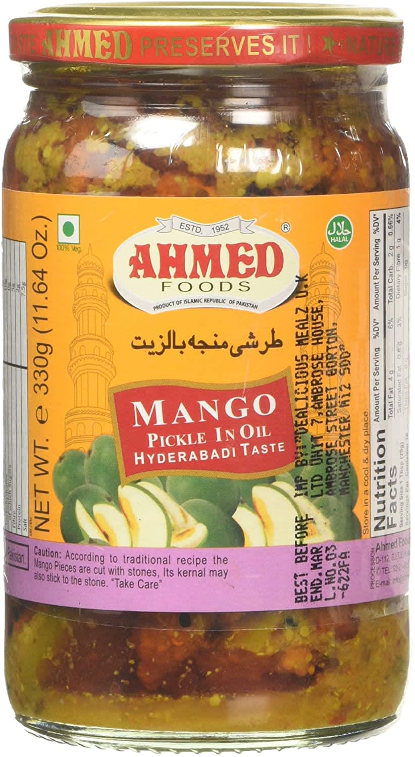 Ahmed Mango Hyderabadi Pickle In Oil 330g