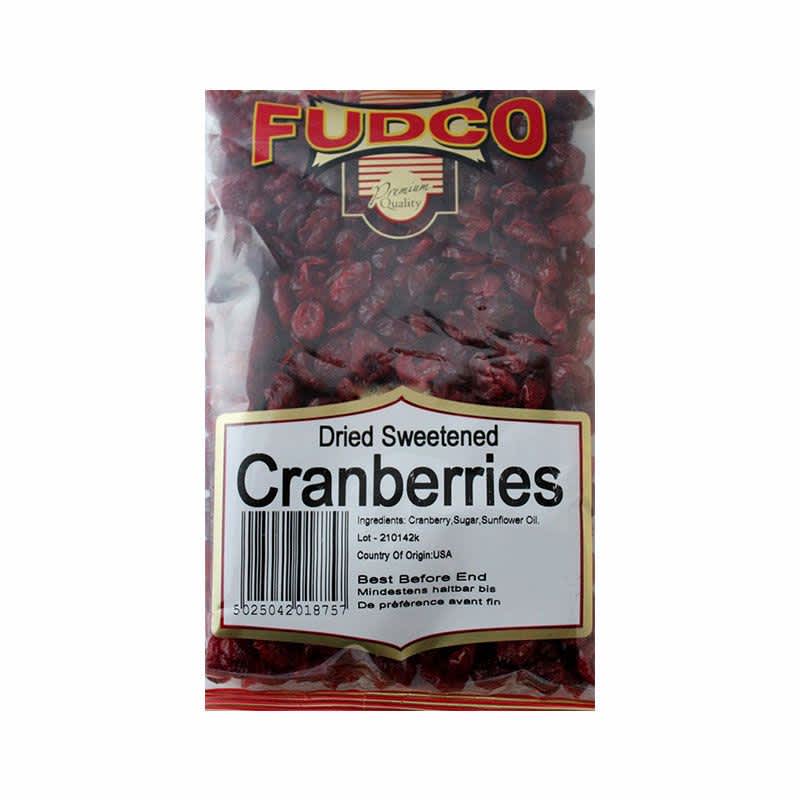 Fudco Cranberries Dried Sweetened 250g