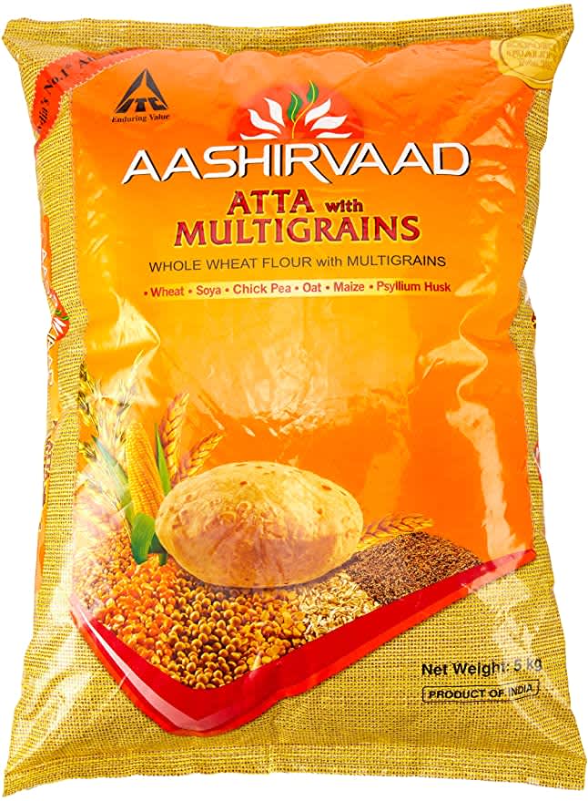 Aashirvaad Multigrains Wheat Flour 5kg