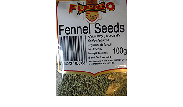 Fudco Fennel Seeds 100g