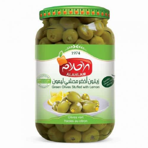 Alahlam Green Olives Stuffed With Lemon