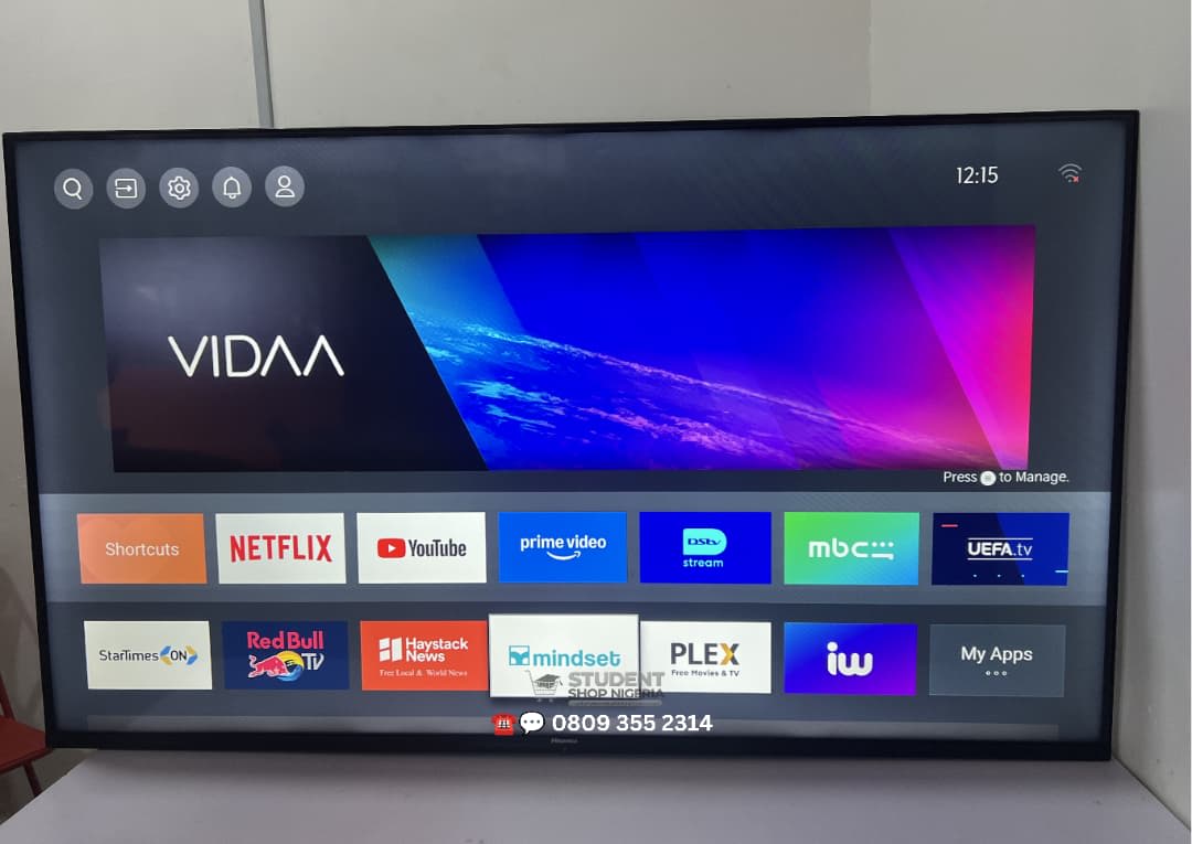 hisense tv third view
