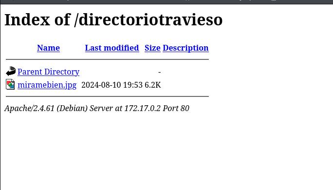 directorio travieso navegador
