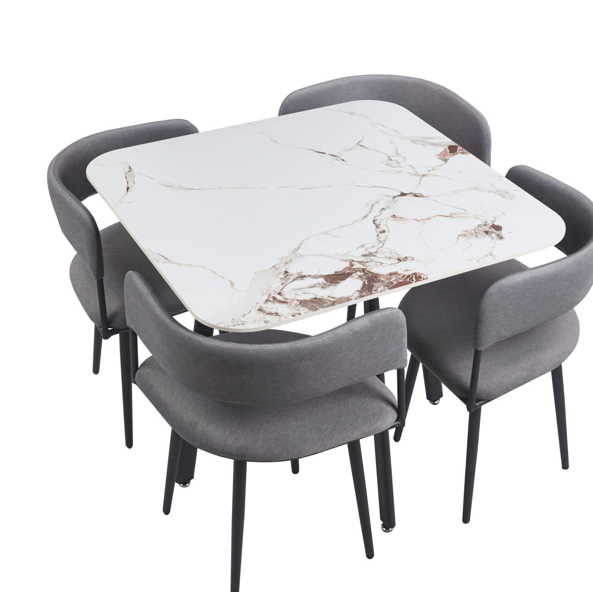 Mesa Moderna con sillas