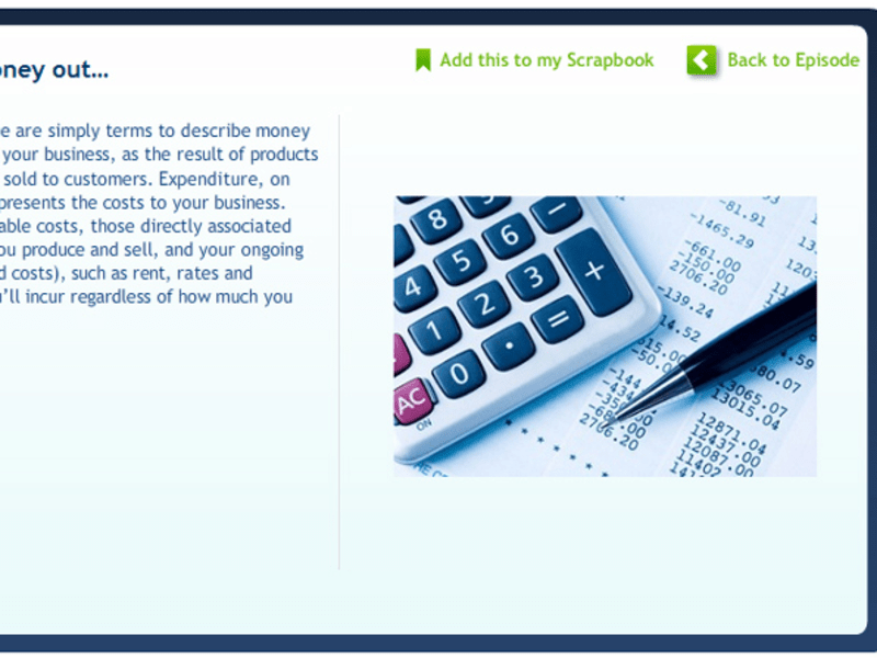 Yoodoo.biz Player - Supporting content accessed via buttons next to video