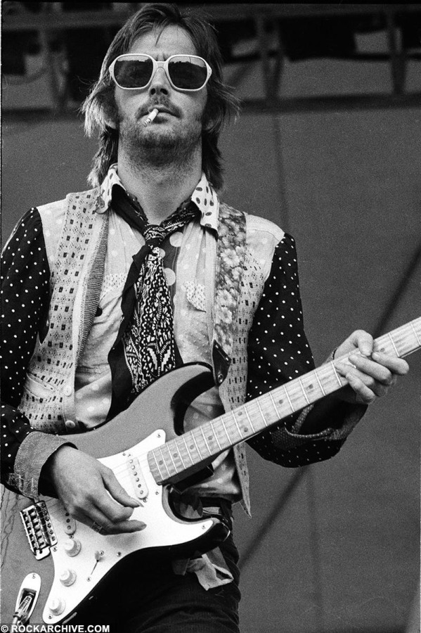 Rockarchives.com image of Eric Clapton by Michael Putland