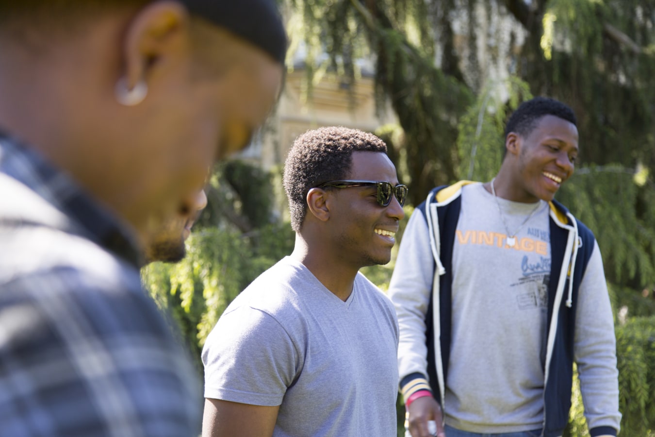 Richmond University image of a man in sunglasses smiling