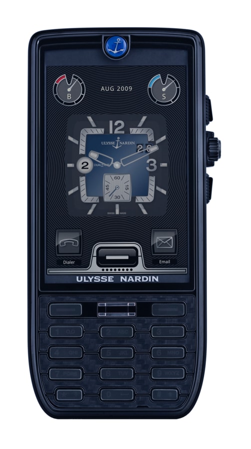 Ulysse Nardin cell phone in black