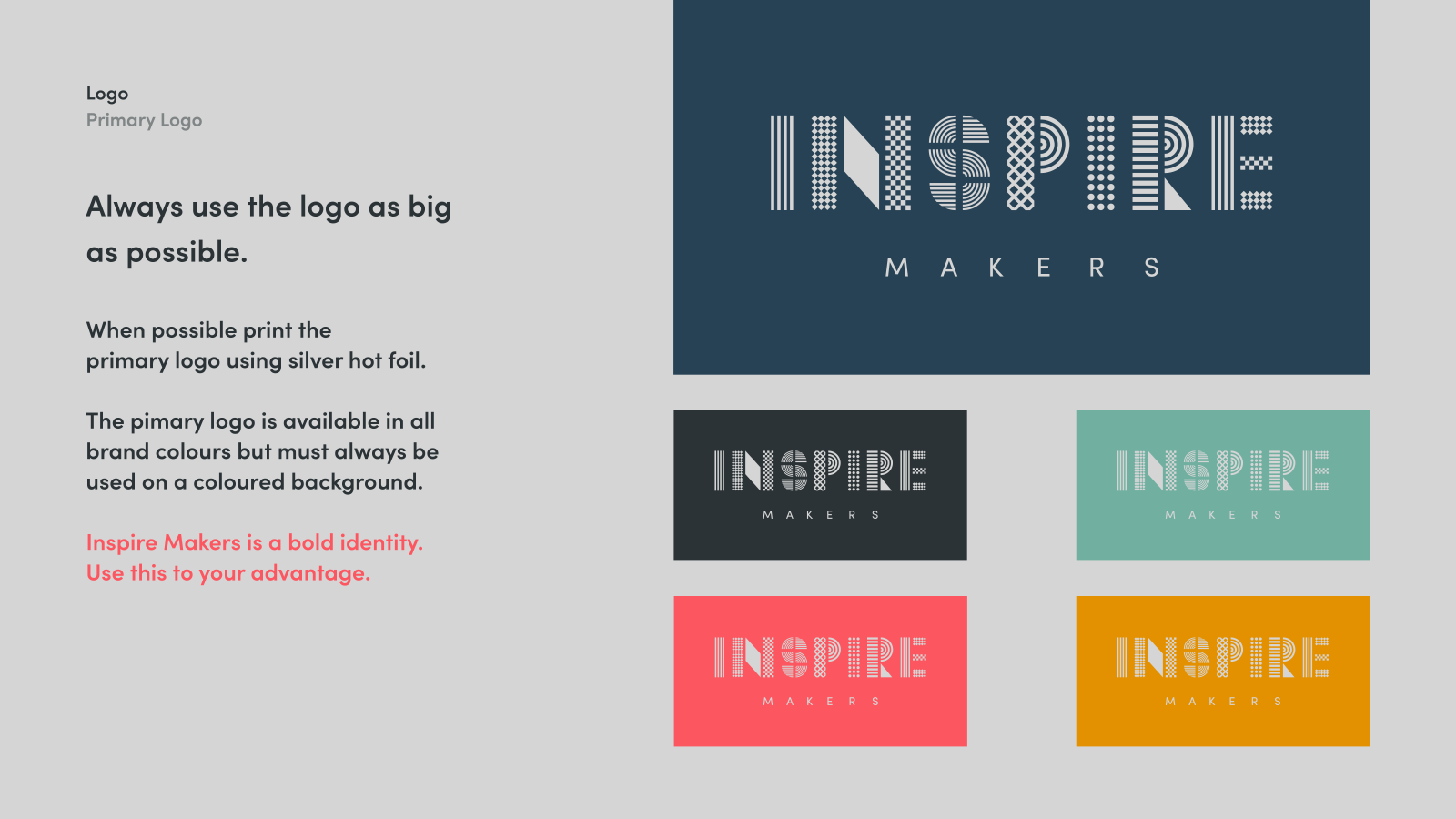 Inspire Makers Brand guidelines - logo