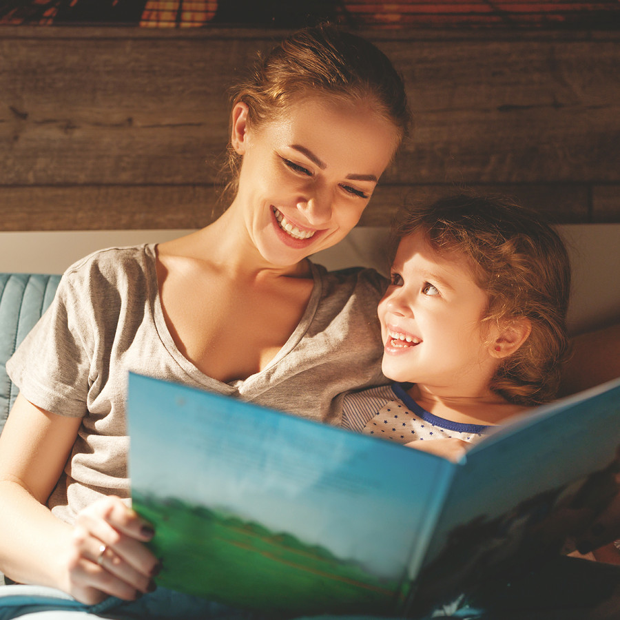 IVF Matters Parent reading to Child