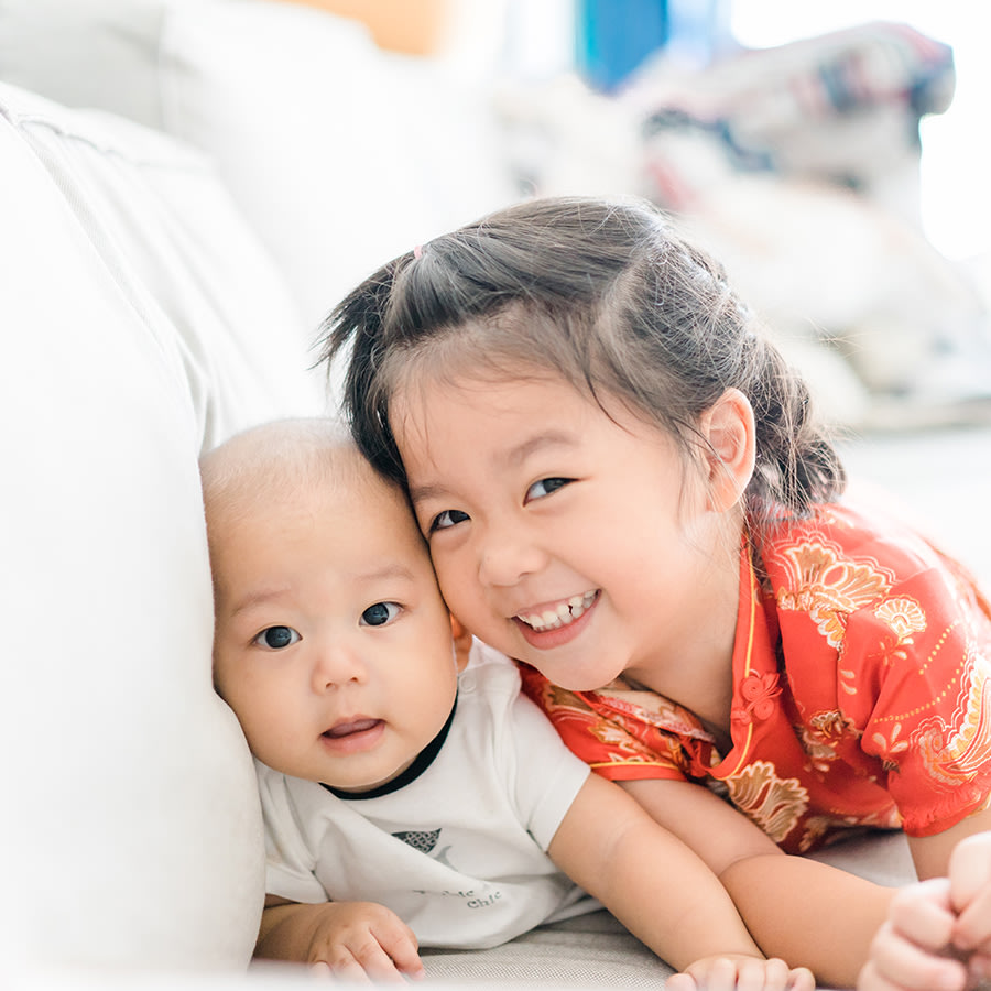 IVF Matters Siblings smiling together