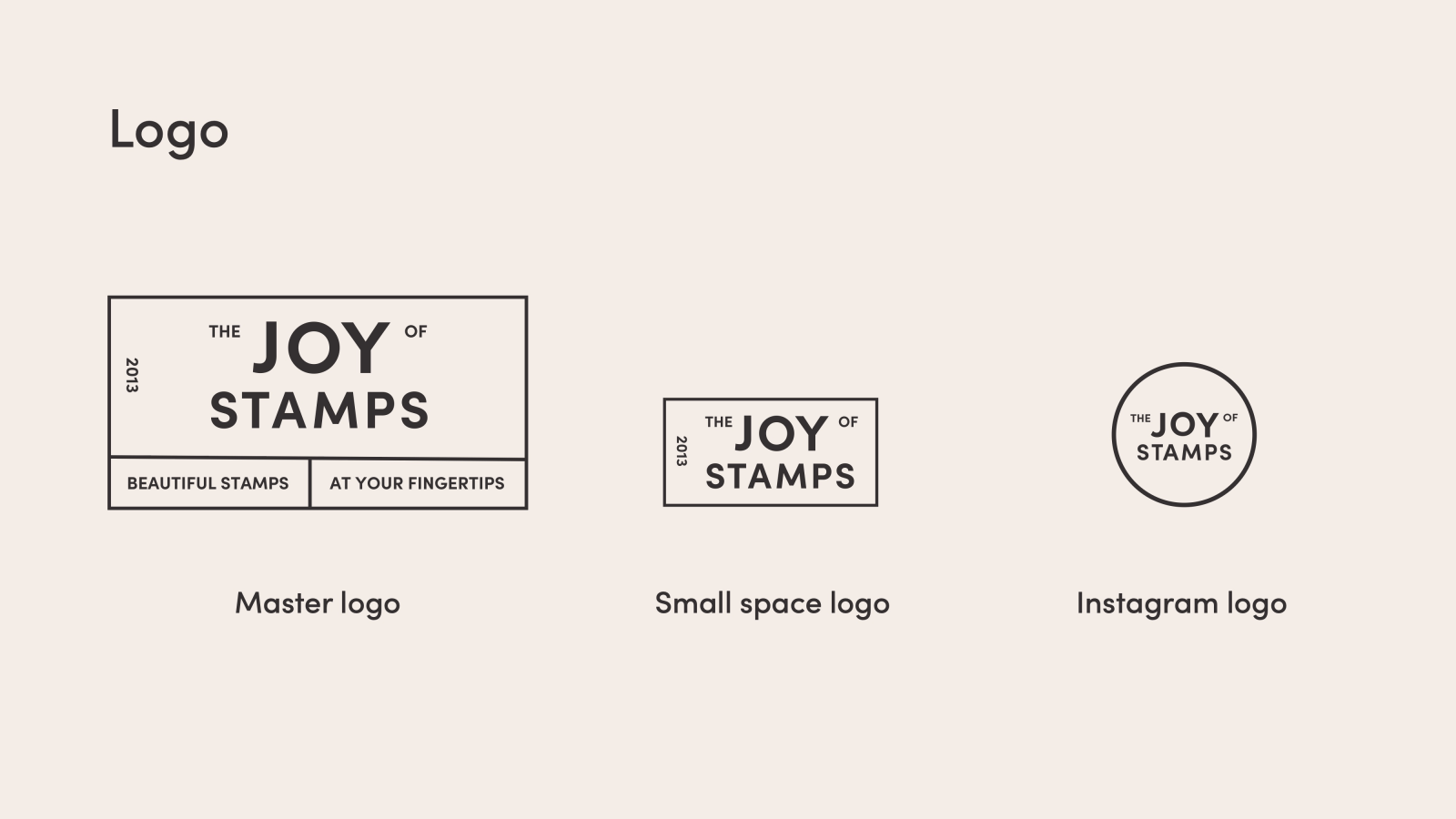 The Joy of Stamps Logo