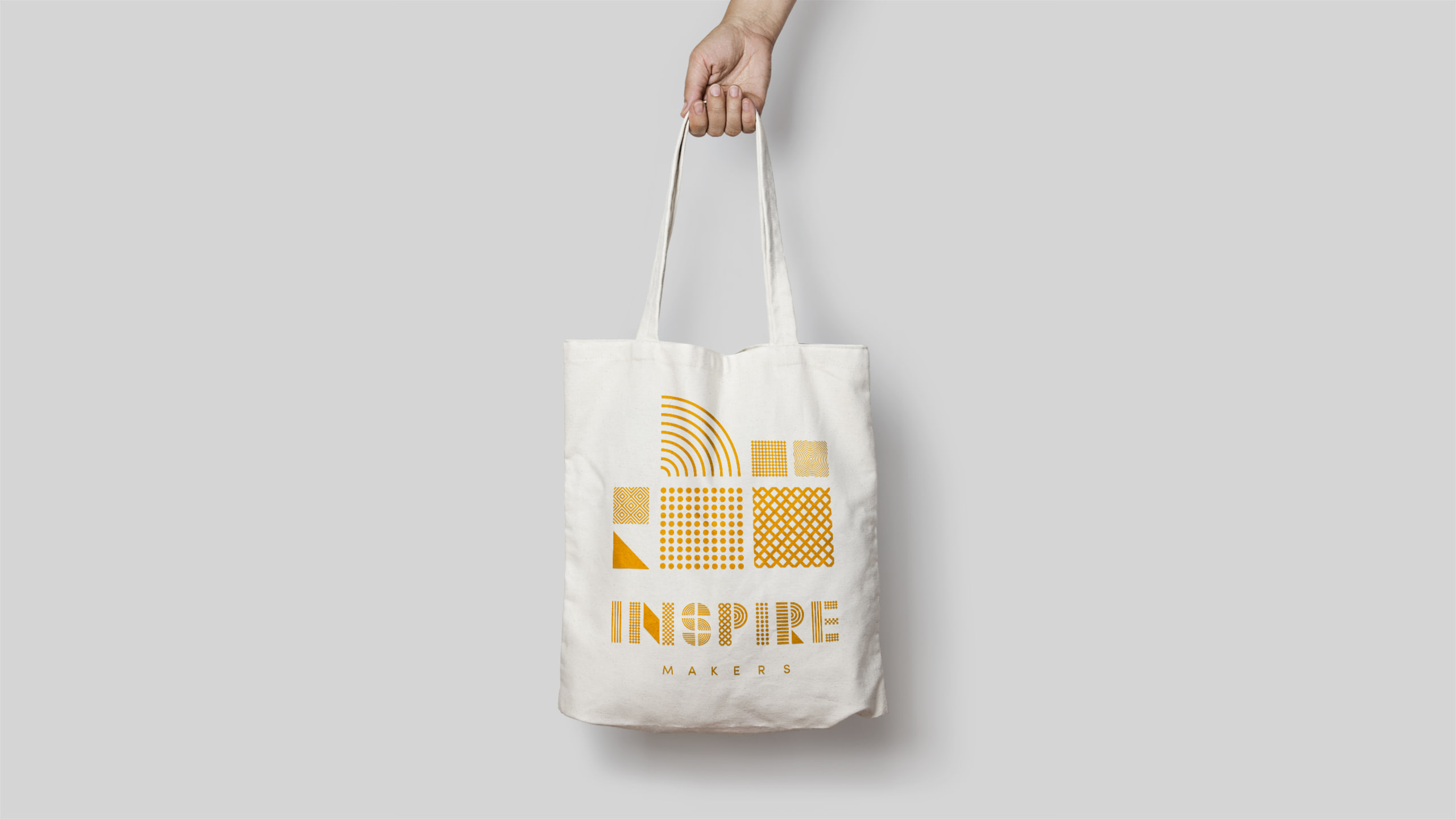 Inspire makers tote bag image