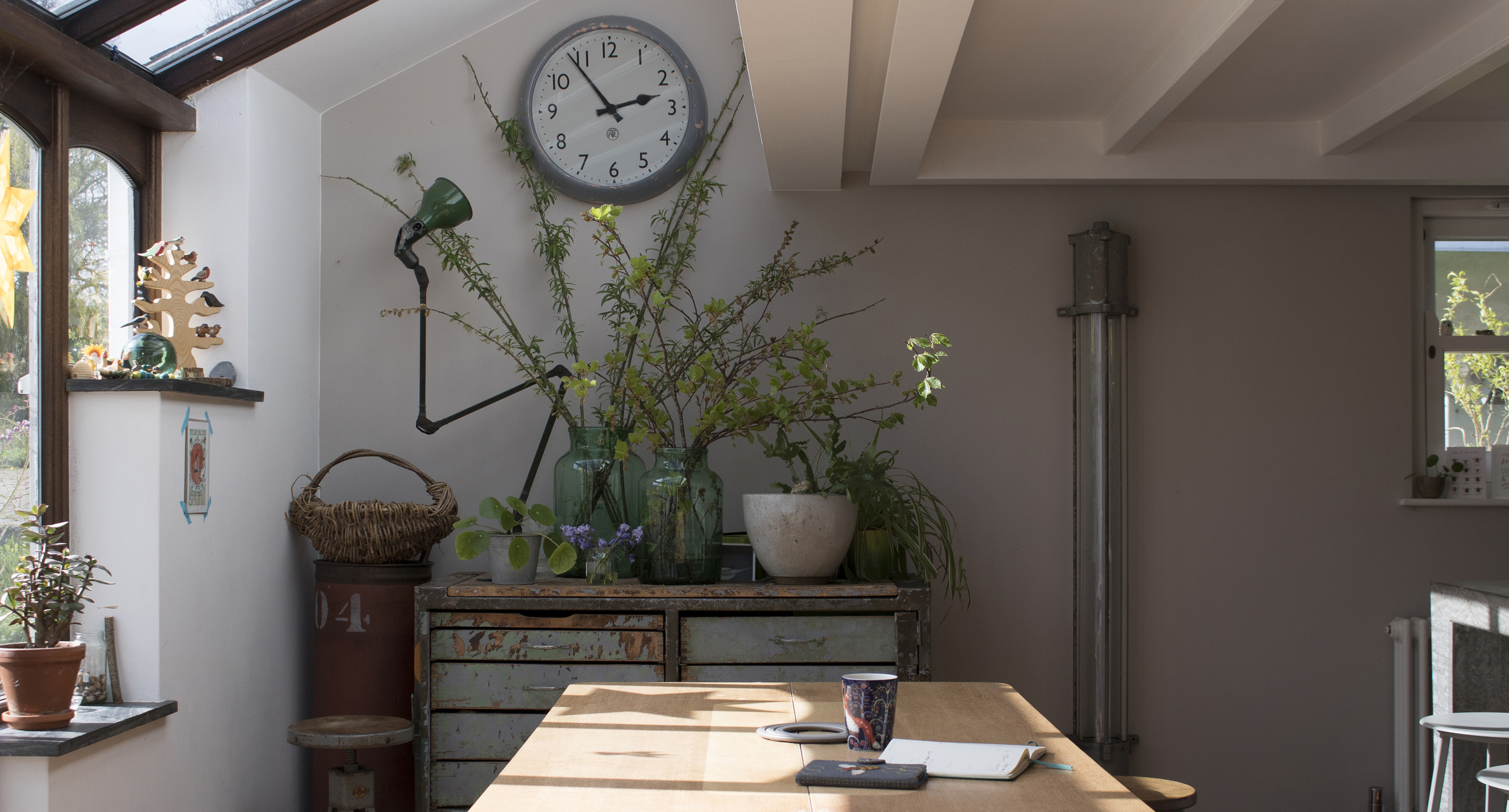 skinflint reclaimed industrial lighting in london restaurant