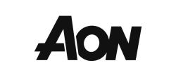 Aon logo in black