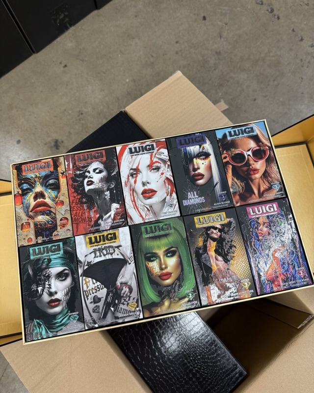 *AUTHENTIC* NEW LUIGI LIVE RESIN LIQUID DIAMONDS 2G DISPOSABLES💎 😈 