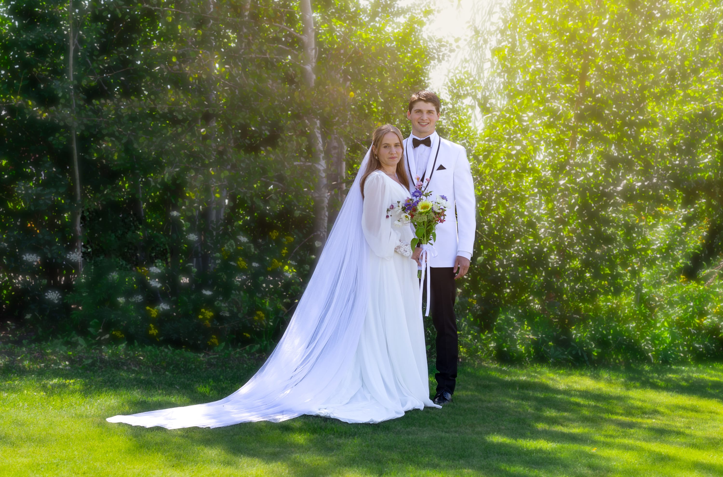 bride and groom