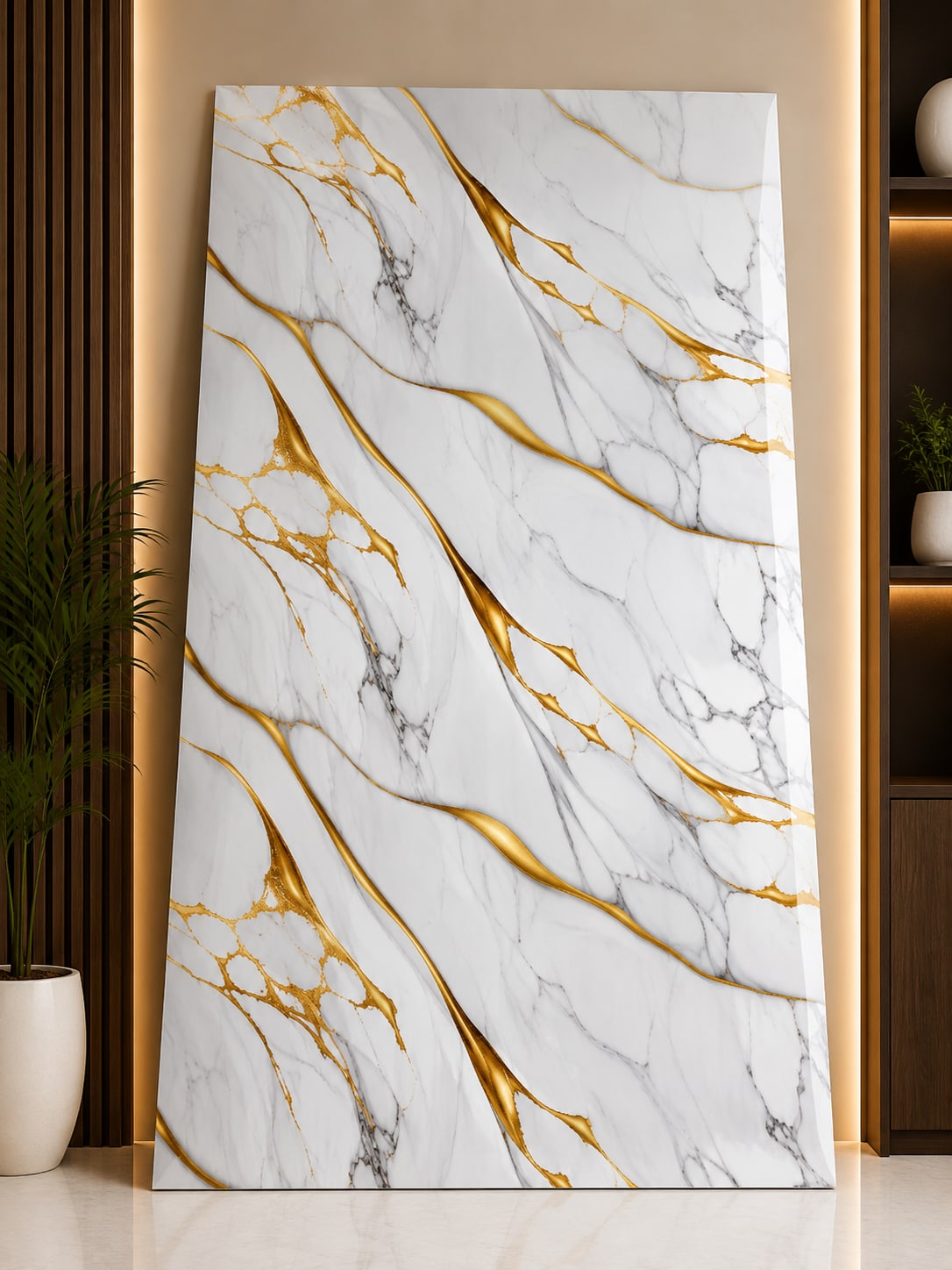 Self Adhesive UV Marble Sticker ST8008 | 10ft x 4ft | 2mm image 1