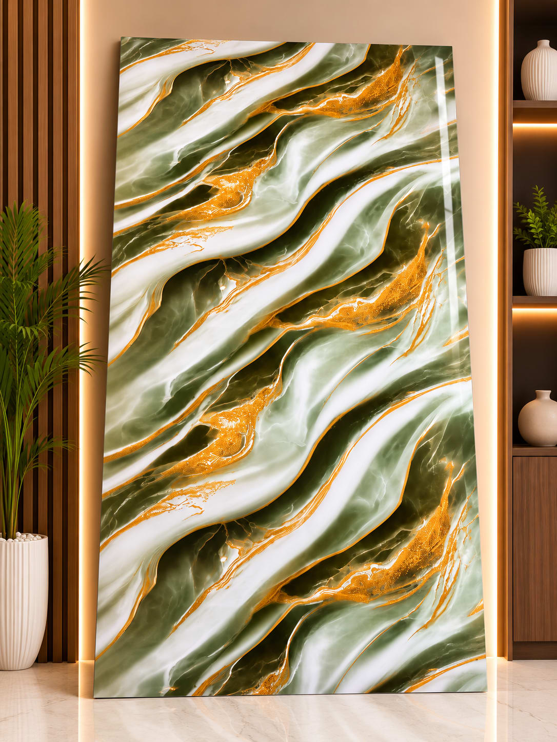 Self Adhesive UV Marble Sticker ST8007 | 10ft x 4ft image 1