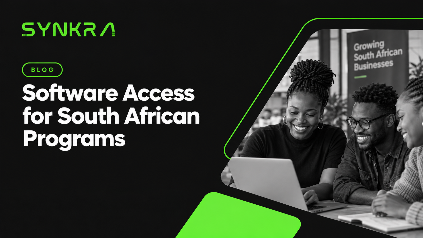We are opening our software to South African business programmes